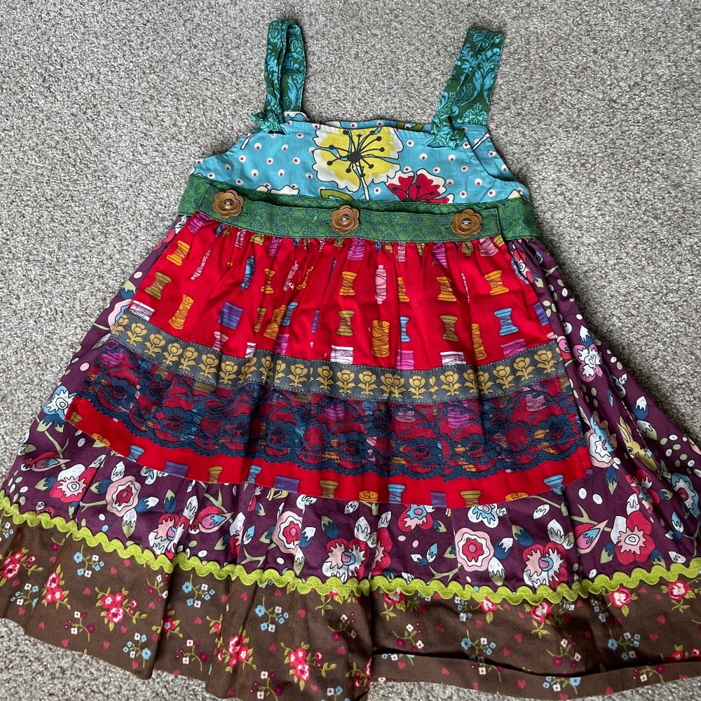 Matilda Jane apron front dress